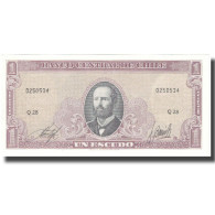 Billet, Chile, 1 Escudo, Undated (1962-65), KM:135a, NEUF - Cile