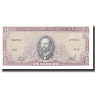 Billet, Chile, 1 Escudo, Undated (1962-65), KM:135a, NEUF - Chili