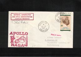 Madagaskar 1971 Space / Raumfahrt Apollo 14  Interesting Signed Cover - Africa