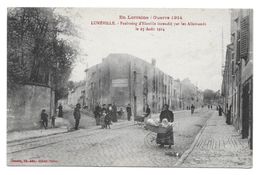 WWI 1915 275E DE LIGNE - LUNEVILLE FAUBOURG D EINVILLE A BAYLE CAFE DES AMIS AV HUGO VALENCE - CPA MILITAIRE - War 1914-18