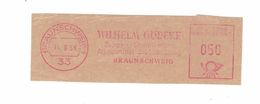 Briefausschnitt AFS - 33 Braunschweig 1966 - Wilhelm Gödeke Drogen Chemikalien Arzneimittel Grosshandlung - Pharmacy
