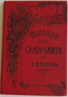 29531g   RICORDO DEL CAMPOSANTO DEI GENOVA - ALBUM - Antiche (ante 1900)