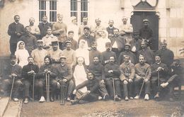 64 - MAULEON LICHARRE - Carte Photo Hôpital Militaire Blessés De Guerre 1916 - Mauleon Licharre