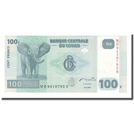 Billet, Congo Democratic Republic, 100 Francs, 2007, 2007-07-31, NEUF - République Démocratique Du Congo & Zaïre