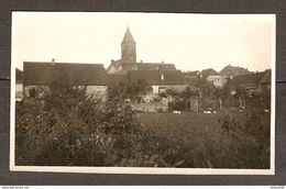 PHOTO ORIGINALE 1929 - DOSSENHEIM VUE SUR L'EGLISE - ALSACE BAS RHIN - Lugares