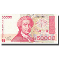 Billet, Croatie, 50,000 Dinara, Undated (1993), 1993-05-30, KM:26a, NEUF - Croatie