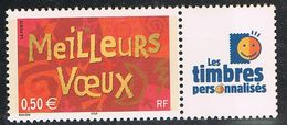 FRANCE : N° 3623A ** Avec Vignette "les Timbres Personnalisés" ("Meilleurs Voeux") - PRIX FIXE - - Ungebraucht