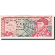 Billet, Mexique, 20 Pesos, 1977, 1977-07-08, KM:64d, SUP - Mexique