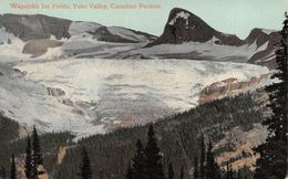 010788 "WAPUTEKH ICE FIELDS YOHO VALLEY - CANADIAN ROCKIES"  MONTAGNE ROCCIOSE, GHIACCIAIO. CART  NON SPED - Andere & Zonder Classificatie