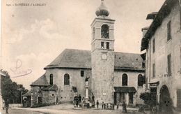 CARTE - ST PIERRE D'ALBIGNY -SAVOIE - L'EGLISE- ANNEE 1904 - Saint Pierre D'Albigny