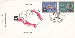 FDC 2048 2049 Europa Histoire Suffrage Universel édit De Tolérance Joseph II - 1981-1990