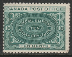 Canada Sc E1 Special Delivery MH Small Thin - Correo Urgente