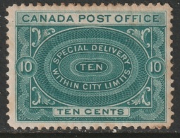 Canada Sc E1 Special Delivery MH Toned/DG - Special Delivery