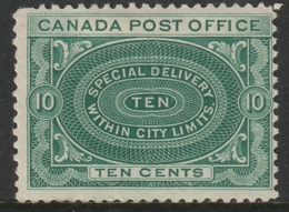 Canada Sc E1a Special Delivery MH - Exprès