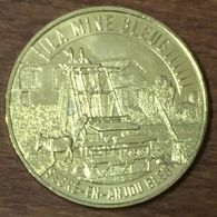 49 NOYANT LA GRAVOYÈRE MINE BLEUEMDP 2019  MÉDAILLE SOUVENIR MONNAIE DE PARIS JETON TOURISTIQUE TOKENS MEDALS COINS - 2019