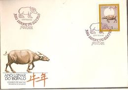 Macau & FDC Lunar Year Of The Buffalo 1995 (6868) - FDC