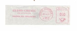 Briefausschnitt AFS - Kempen Niederrhein 1977 4152 - Hydro-Chemie Partner Des Tierarztes 8000 München - Pharmacy