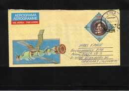 Cuba 1992 Space / Raumfahrt Interesting Aerogramme - Südamerika