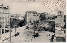 Cpa Vincennes Saint Mandé, Rue De Paris - Vincennes