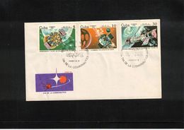 Cuba 1984 Space / Raumfahrt Interesting Letter - South America