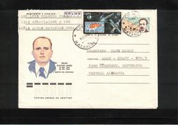 Cuba 1988 Space / Raumfahrt Interesting Letter - South America