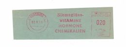 Briefausschnitt AFS - Hamburg 1960 - Siemsglüss Vitamine Hormone Chemikalien - Pharmacy