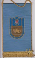 CROATIA  --   RATNA SKOLA OS RH  ,, BAN JOSIP JELACIC ,,  --     20 Cm X 11 Cm  -  BANNER, PENNANT, DRAPEAU - Drapeaux