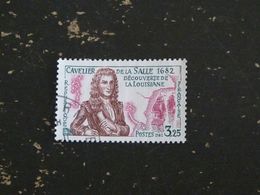 FRANCE YT 2250 OBLITERE - CAVELIER DE LA SALLE DECOUVERTE DE LA LOUISIANE 1682 - Usados