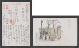 JAPAN WWII Military Picture Postcard MANCHUKUO CHINA Mudanjiang Hualin WW2 MANCHURIA CHINE MANDCHOUKOUO JAPON GIAPPONE - 1932-45 Mantsjoerije (Mantsjoekwo)