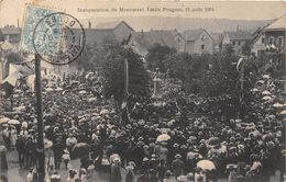 25-VALENTIGNEY- INAUGURATION DU MONUMENT EMILE PEUGEOT , 21 AOUT 1904 - Valentigney