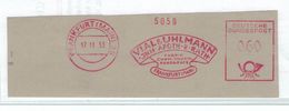 Briefausschnitt AFS - Frankfurt Main 1953 Vial & Uhlmann E. Rath Chemisch-pharmazeutische Fabrik - Pharmacy