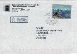 9490 Vaduz - Small European Postal Administration Cooperation SEPAC - Berge Liechtenstein Rätikon - Brieven En Documenten