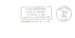 Département Du Jura - Lons Le Saunier - Flamme Secap SPECIMEN - EMA (Empreintes Machines à Affranchir)