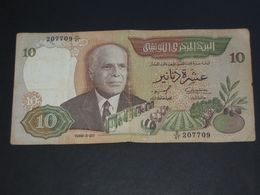 10 Dinars 1986 - Banque Centrale De Tunisie  **** EN ACHAT IMMEDIAT **** - Tusesië