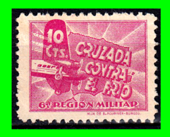 ESPAÑA GUERRA CIVIL CRUZADA CONTRA EL FRIO AÑO 1937 - Kriegssteuermarken