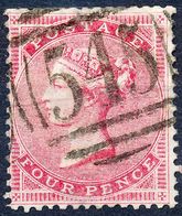 Stamp GREAT BRITAIN 1855-57 4p Used Lot21 - Oblitérés