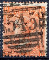 Stamp GREAT BRITAIN 1865 4p Used Lot37 - Gebraucht