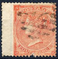 Stamp GREAT BRITAIN 1865 4p Used Lot58 - Usati