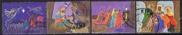 Zambia 1977 Christmas Set Of 4, Used, SG 271/4 (BA2) - Zambia (1965-...)