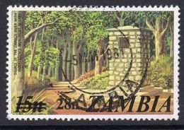 Zambia 1979 Surcharges 28n On 15n, Used, SG 282 (BA2) - Zambia (1965-...)