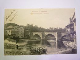 2020 - 6390  ROQUECOURBE  (Tarn)  :  Le PONT   1904   XXX - Roquecourbe