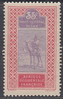 Upper Senegal And Niger 1914 - Definitive Stamp: Camel Rider - Mi 27 ** MNH [1012] - Nuovi