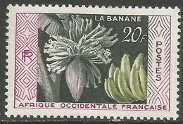French West Africa - 1958 Bananas MH *   Mi 88   Sc 78 - Ungebraucht
