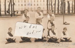 VANNES  - Internat Saint -François XAVIER - Une équipe De Football En 1922  ( Carte Photo  ) 2/5 - Vannes