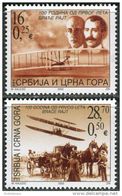 Serbia And Montenegro 2003, Michel #3169/70 MNH/Luxe. Transport. Aviation. Airplanes (Ts21) - Servië