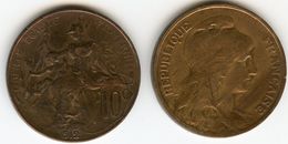 France 10 Centimes 1912 GAD 277 KM 843 - 10 Centimes