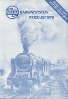 Catalogue AIRFIX RAILWAY SYSTEM 1978 Price List February GBP - Englisch