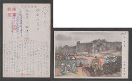 JAPAN WWII Military Unloading Place Picture Postcard CENTRAL CHINA WW2 MANCHURIA CHINE MANDCHOUKOUO JAPON GIAPPONE - 1943-45 Shanghai & Nanjing