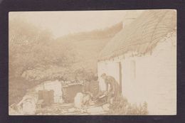 CPA Angleterre Ile De Man Carte Photo Non Circulé Voir Scan Du Dos Chèvre Caprin - Insel Man