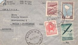 ARGENTINIEN - AIR MAIL 1952 ALLEN - BERLIN /ak581 - Aéreo